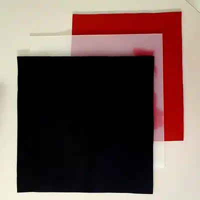 Lastre in gomma quadrate di diversi colori